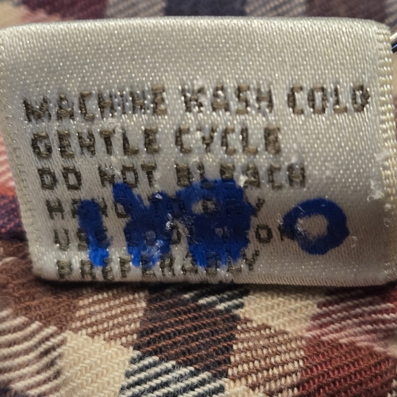 Hollister Women's L Hooded Split Plaid Shacket TwoTone Colorblock Cotton Flannel - Picture 6 of 16